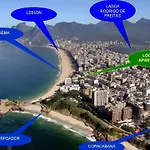 ipanema 50m da praia com garagem