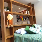 Loft Com Vista Para O Cristo Redentor A 50M Metro E 500M Praia De Copacabana - Cama Queen E Cozinha
