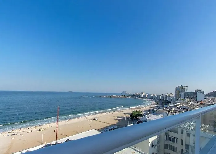 Flat Praia De Copacabana - Pe Na Areia