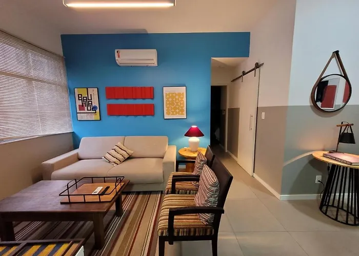 Jumpinbed Leblon 7 Apartamento com 2 quartos a 200m da Praia