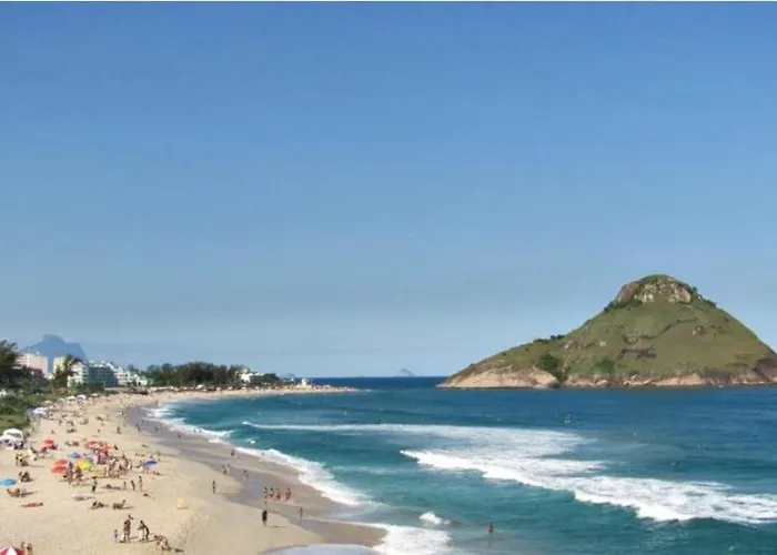 Apt Luxo Climatizado 5Min Praia E 10Min Do Riocentro E Arena
