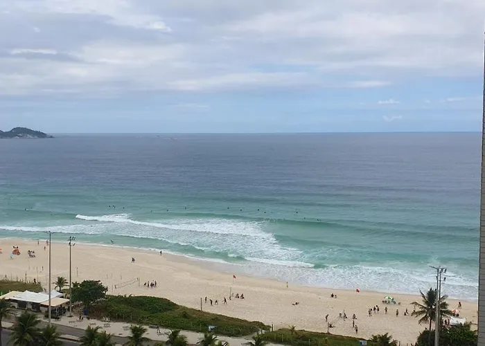 Apto Vista Mar E Pe Na Areia Da Barra Da Tijuca