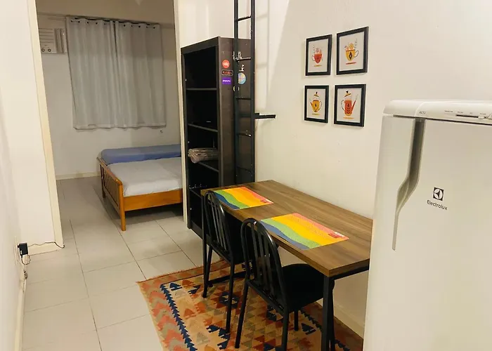 Studio Completo Na Praia De Copacabana, Perto Ipanema Gal Osorio, Com Ar, Wifi, Netflix, Ate 3 Pessoas, Pauloangerami Sf138