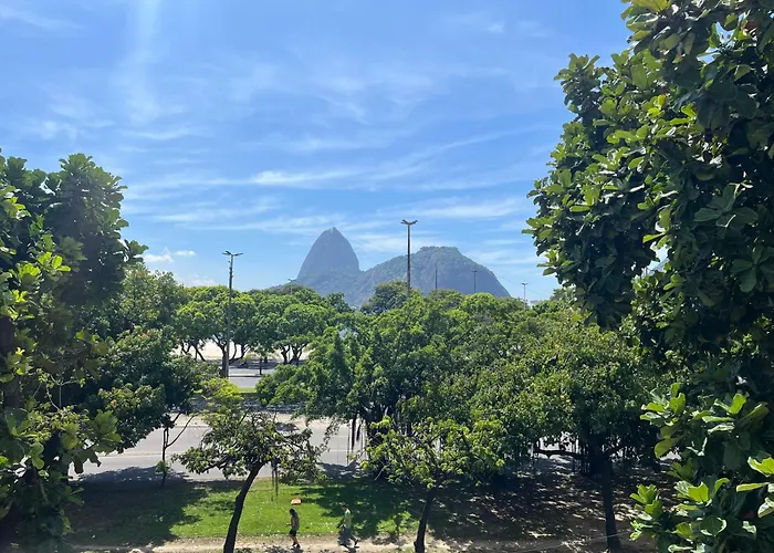 Praia De Botafogo Vista Pao De Acucar