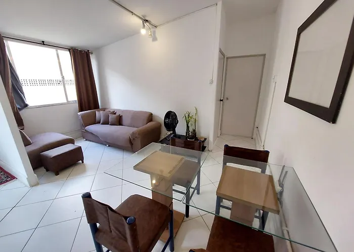 Apartamento Azul Happy 2 Quartos Botafogo 3 Andar