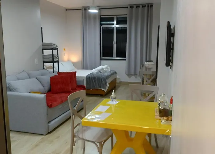 Studio Novissimo Primeira Quadra Praia Em Copacabana