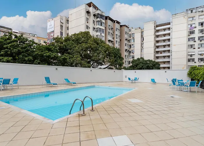 One Flat - Piscina e tranquilidade no coração de Copacabana