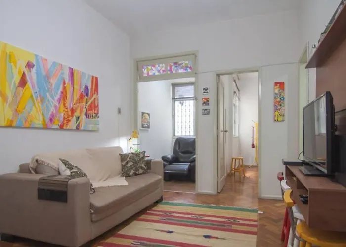 Apartamento Charmoso Na Praia De Copacabana