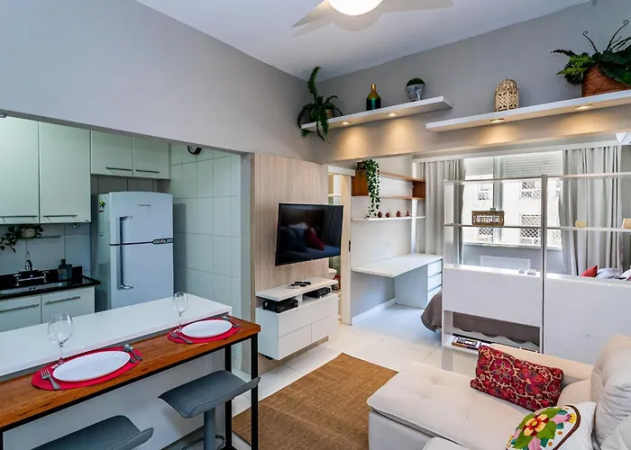 Apartamento Copacabana Com Garagem, Home Office, Closet - Luxo, Conforto E Lazer.