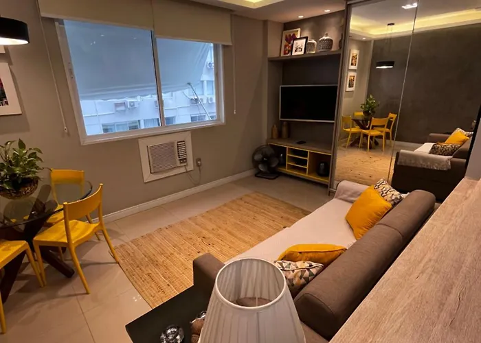 Melhor Apartamento Estudio Completo E Bem Equipado Em Copacabana Conforto Acessibilidade E Muito Bem Localizado