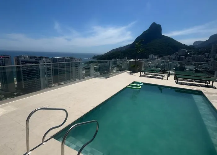 Top Flat Leblon, Academia Vista Mar, Sauna E Arrumacao Diaria By Tata