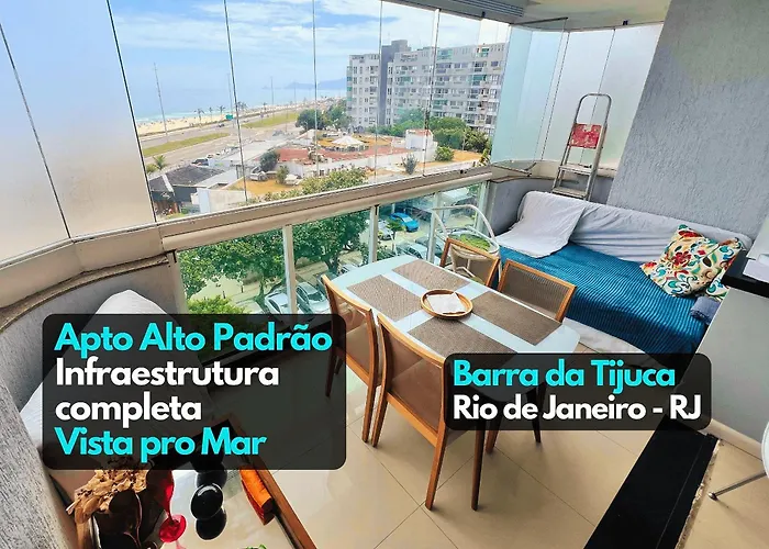 Condominio Resort Beira Mar Vista Barra Da Tijuca - Ar Condicionado Garagem