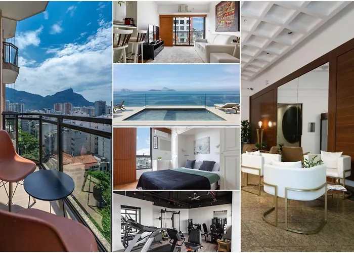 Apartamento 1 Quarto E Vista Para O Cristo