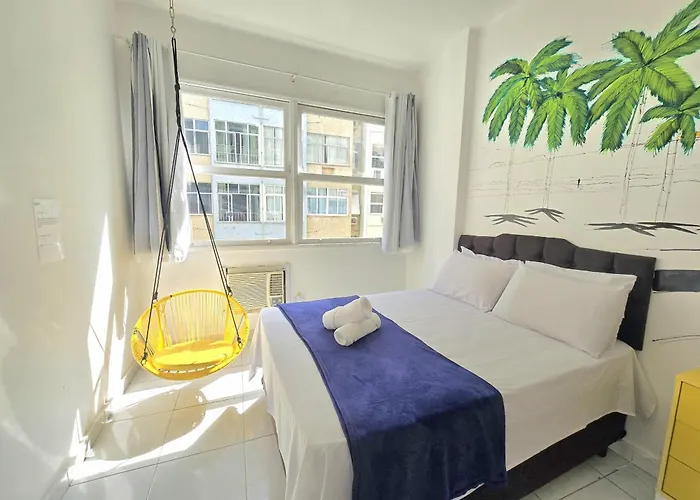 Qto E Sala, Smart Tv, Wi-Fi, Ar-Cond, Praia De Copacabana