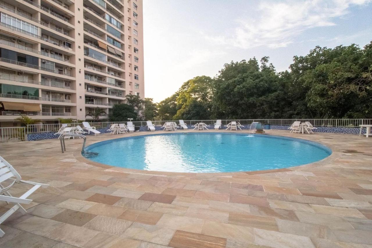 Apartment Omar Do Rio - Mh 513 Qto&sala Com Garagem, Vista Pra Piscina, Condominio Com Estrutura Completa, Sauna E Academia, Internet 35mbps Rio de Janeiro