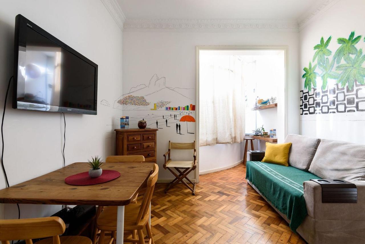Omar Do Rio - Gc 1002 Apartamento 2qtos, Completo Com Garagem, Internet 120mbps, A 150metros Da Praia De Ipanema E Do Metrô, 05 Minutos Da Praia De Copacabana Apartamento *