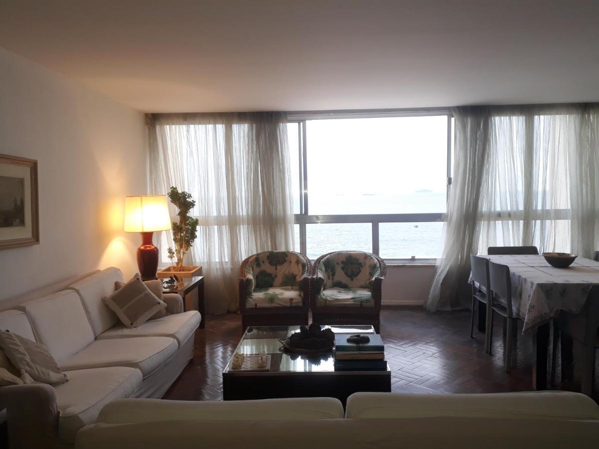 Copacabana Vista Mar Cobertura 2 Andares De Frente Os Fogos Do Reveillon Com 5 Quartos, 5 Ar-condicionados, 6 Banheiros E Garagem Gratuita Apartamento