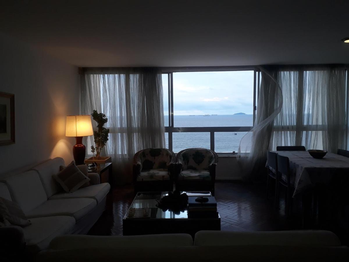 Apartamento Copacabana Vista Mar Cobertura 2 Andares De Frente Os Fogos Do Reveillon Com 5 Quartos, 5 Ar-condicionados, 6 Banheiros E Garagem Gratuita