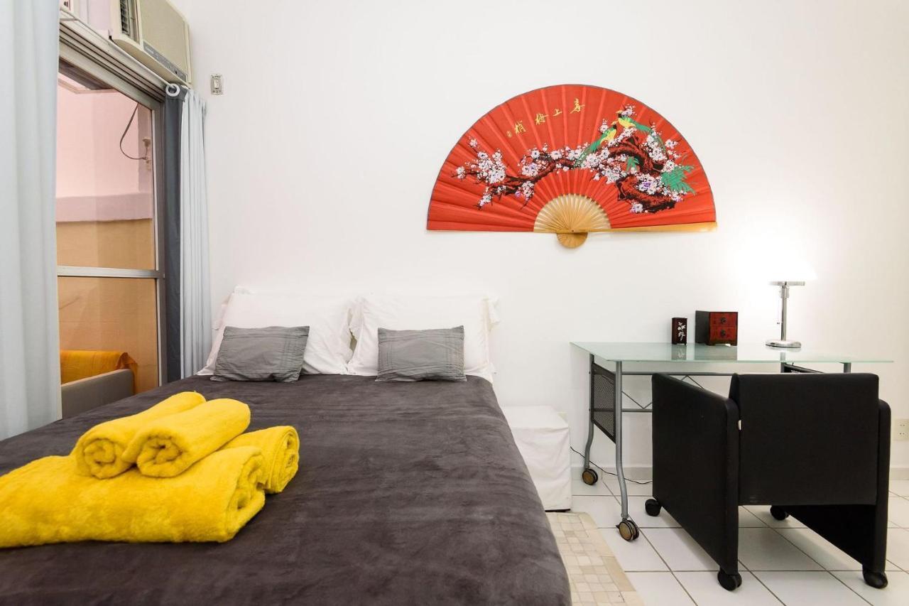 Apartamento Omar Do Rio - Vp 167 Excelente Studio, Internet 240mbps, Workstation, A 200 Metros Da Praia De Ipanema E Do Metrô Rio de Janeiro