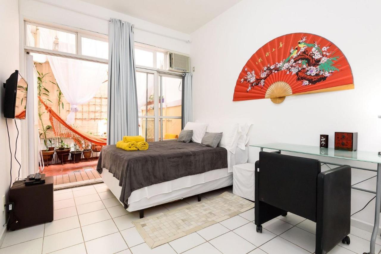 Apartamento Omar Do Rio - Vp 167 Excelente Studio, Internet 240mbps, Workstation, A 200 Metros Da Praia De Ipanema E Do Metrô