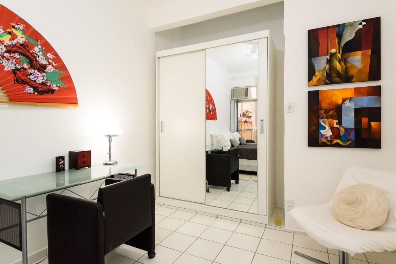 Apartamento Omar Do Rio - Vp 167 Excelente Studio, Internet 240mbps, Workstation, A 200 Metros Da Praia De Ipanema E Do Metrô