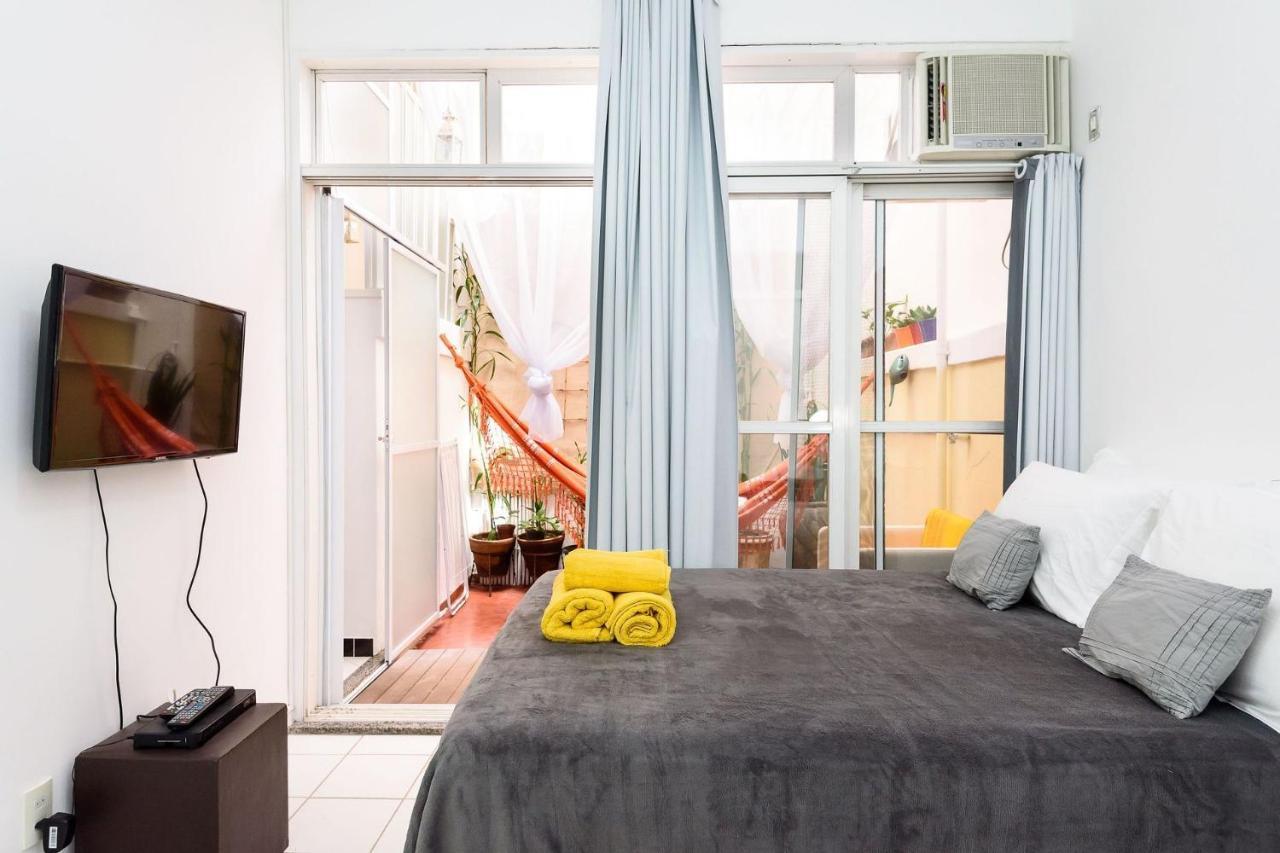 Apartamento Omar Do Rio - Vp 167 Excelente Studio, Internet 240mbps, Workstation, A 200 Metros Da Praia De Ipanema E Do Metrô Rio de Janeiro