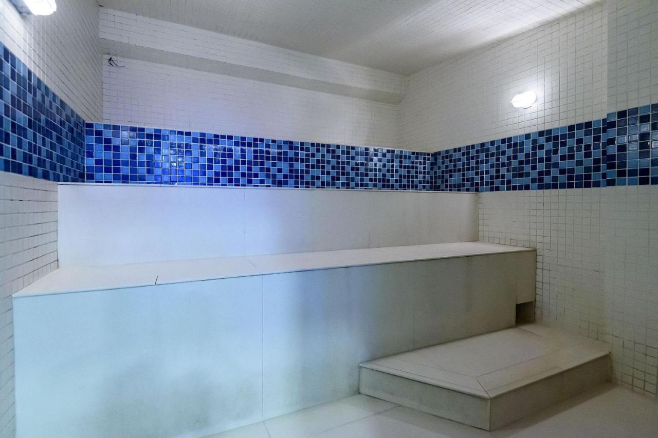 Omar Do Rio - Lc 113 Flat Beira-mar Com Piscina, Garagem, Varanda, Sauna, Academia, Quadra De Esportes, Smart Tv, Internet 120mbps Apartment *