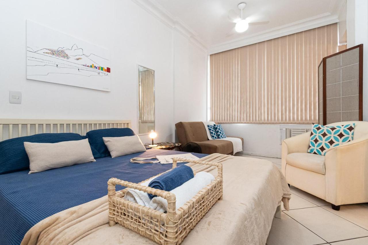 Apartamento Omar Do Rio - Nsc 402 Na Quadra Da Praia, Internet 240mbps, Smart Tv Rio de Janeiro