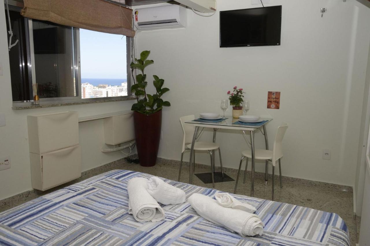 Loft Com Vista Parcial O Mar De Ipanema, A Pe Praia, Ao Lado Do Metro - Com Wi Fi E Ar * Rio de Janeiro