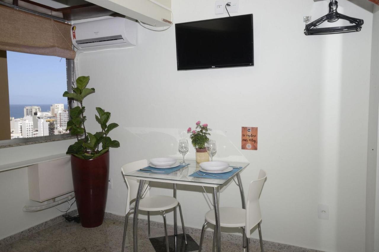 Loft Com Vista Parcial O Mar De Ipanema, A Pe Praia, Ao Lado Do Metro - Com Wi Fi E Ar Rio de Janeiro