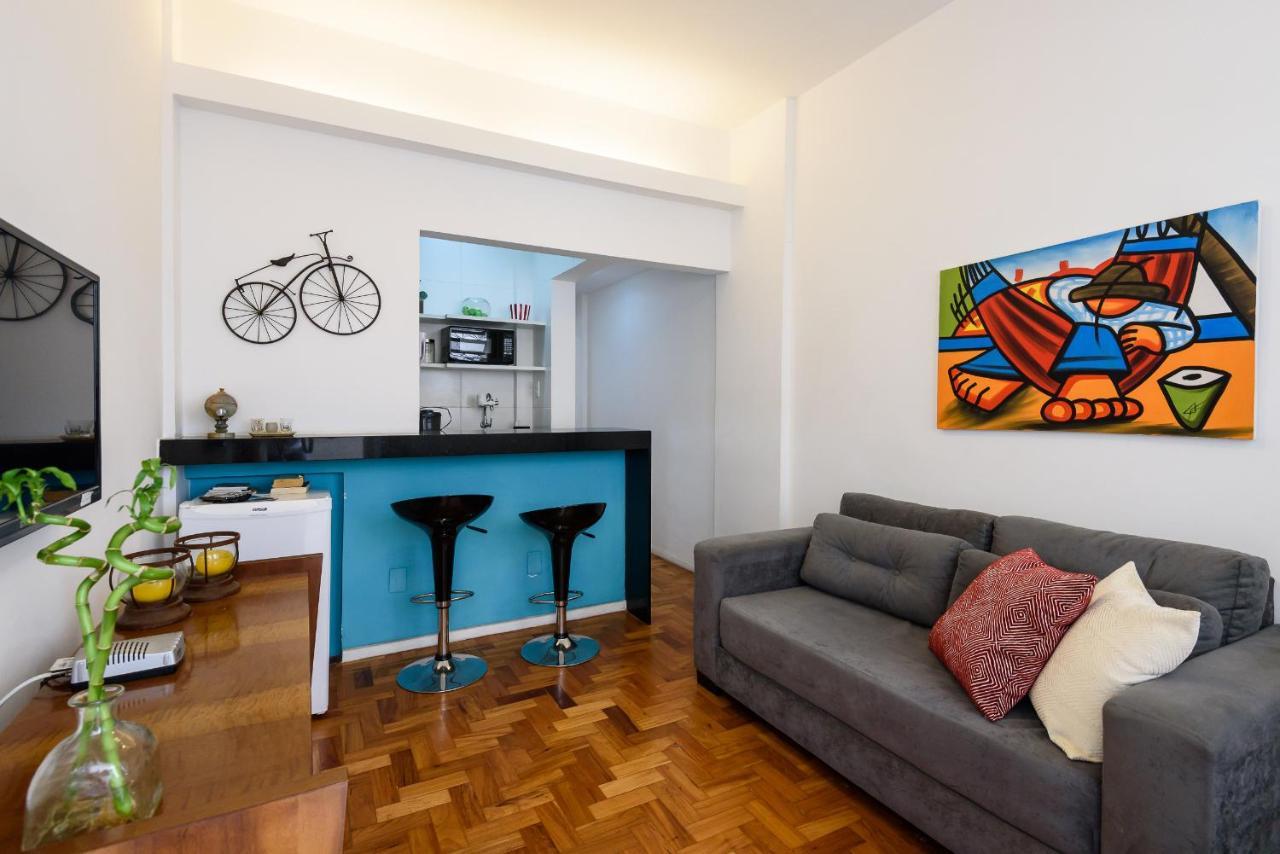 Apartment Sossego Em Copacabana - Vista Arborizada - Br1009 Z4 Rio de Janeiro