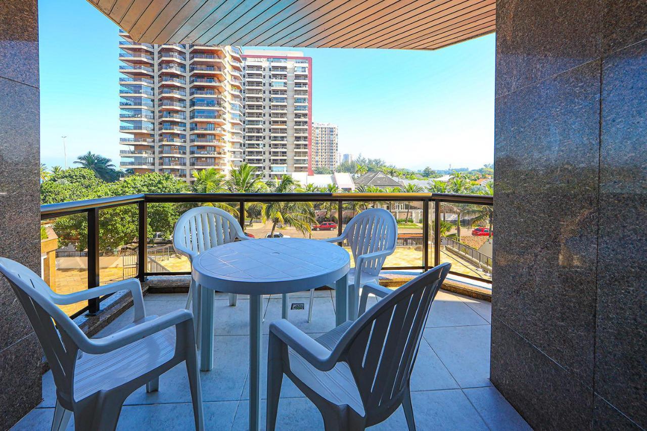 Acolhedor Flat A Beira-mar Na Barra Da Tijuca *