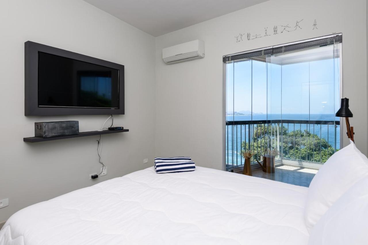 Ocean Blue Moderno Av Niemayer Vista Espetacular Colado No Leblon Em Frente A Escola Stella Maris Garagem Internet Super Veloz 2 Smart Tvs Piscina Sauna Apartamento *