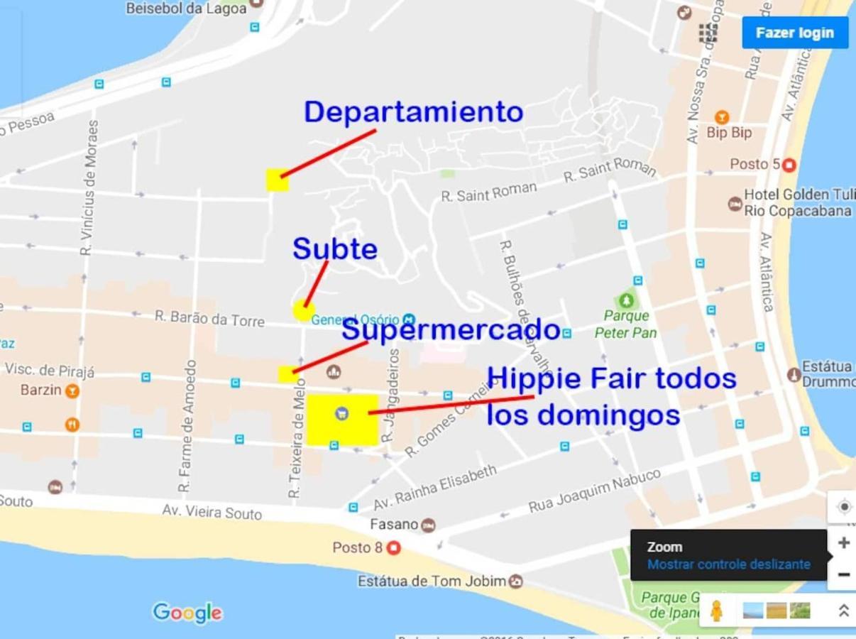 Apartamento Flat Qto E Sala Em Ipanema ótimo 2 2 Pessoas!