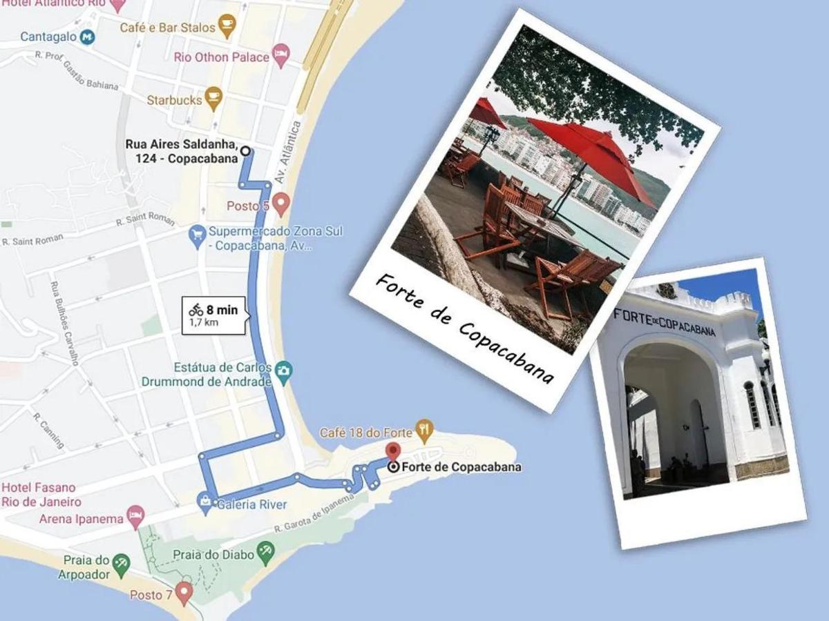 Apartamento Studio confortável pertinho da praia de Copacabana *
