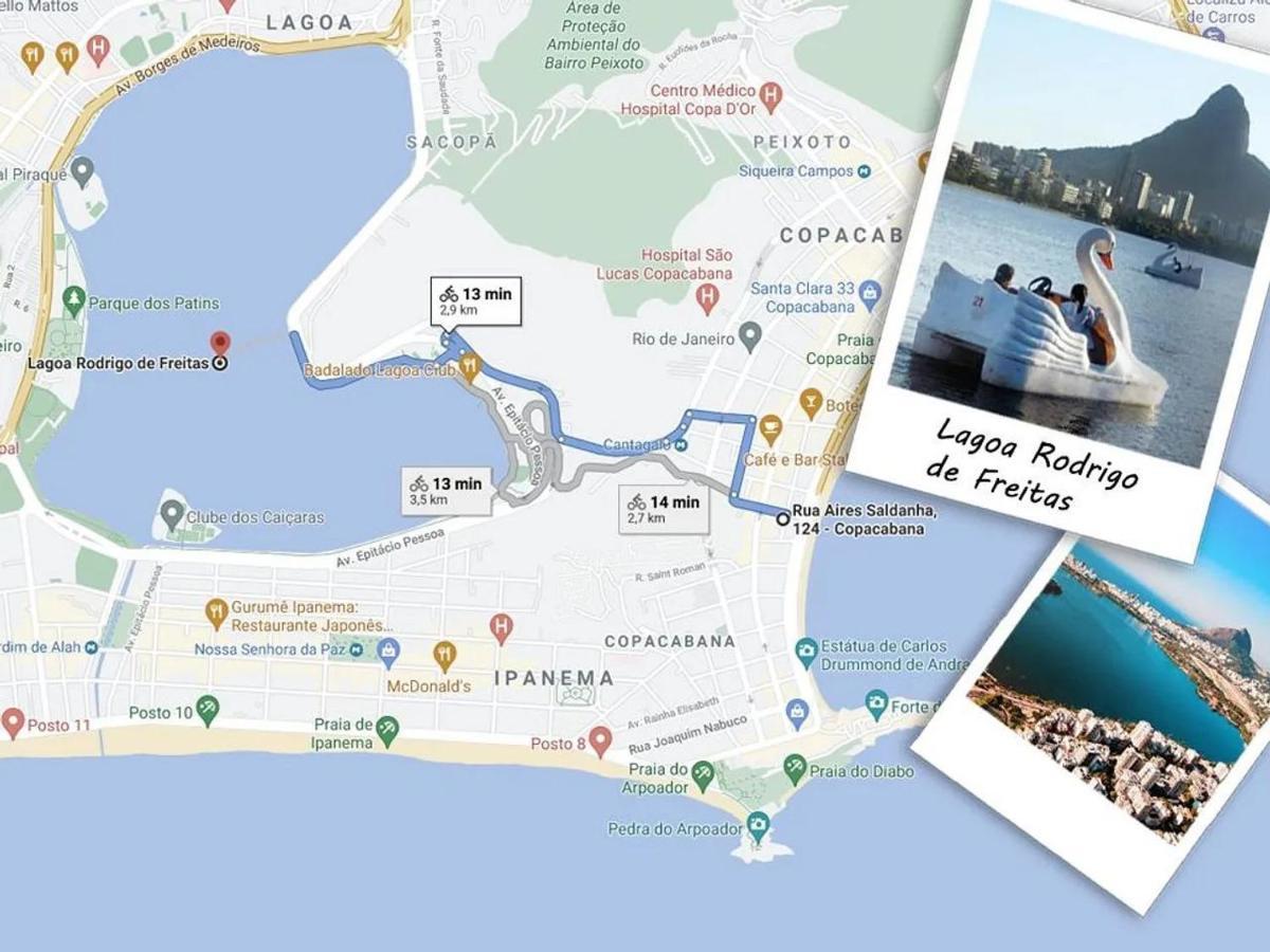 Apartamento Studio confortável pertinho da praia de Copacabana
