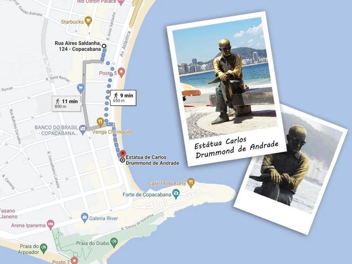 Studio confortável pertinho da praia de Copacabana Apartamento