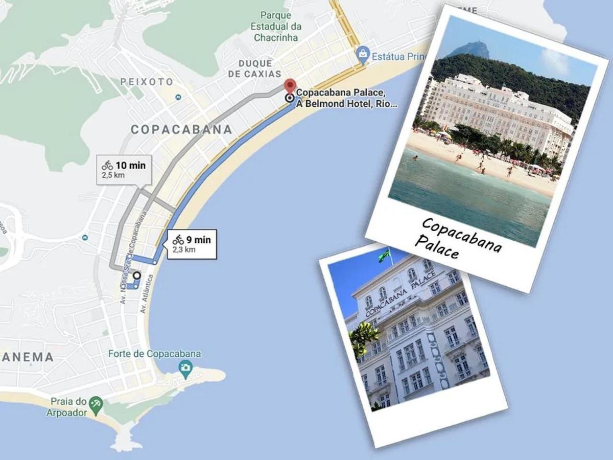 Studio confortável pertinho da praia de Copacabana