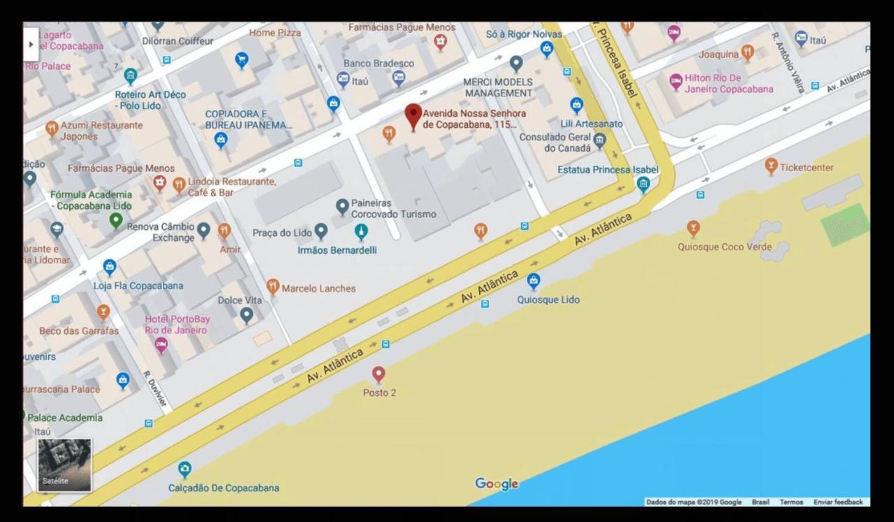 Apartamento Copacabana Vista Mar