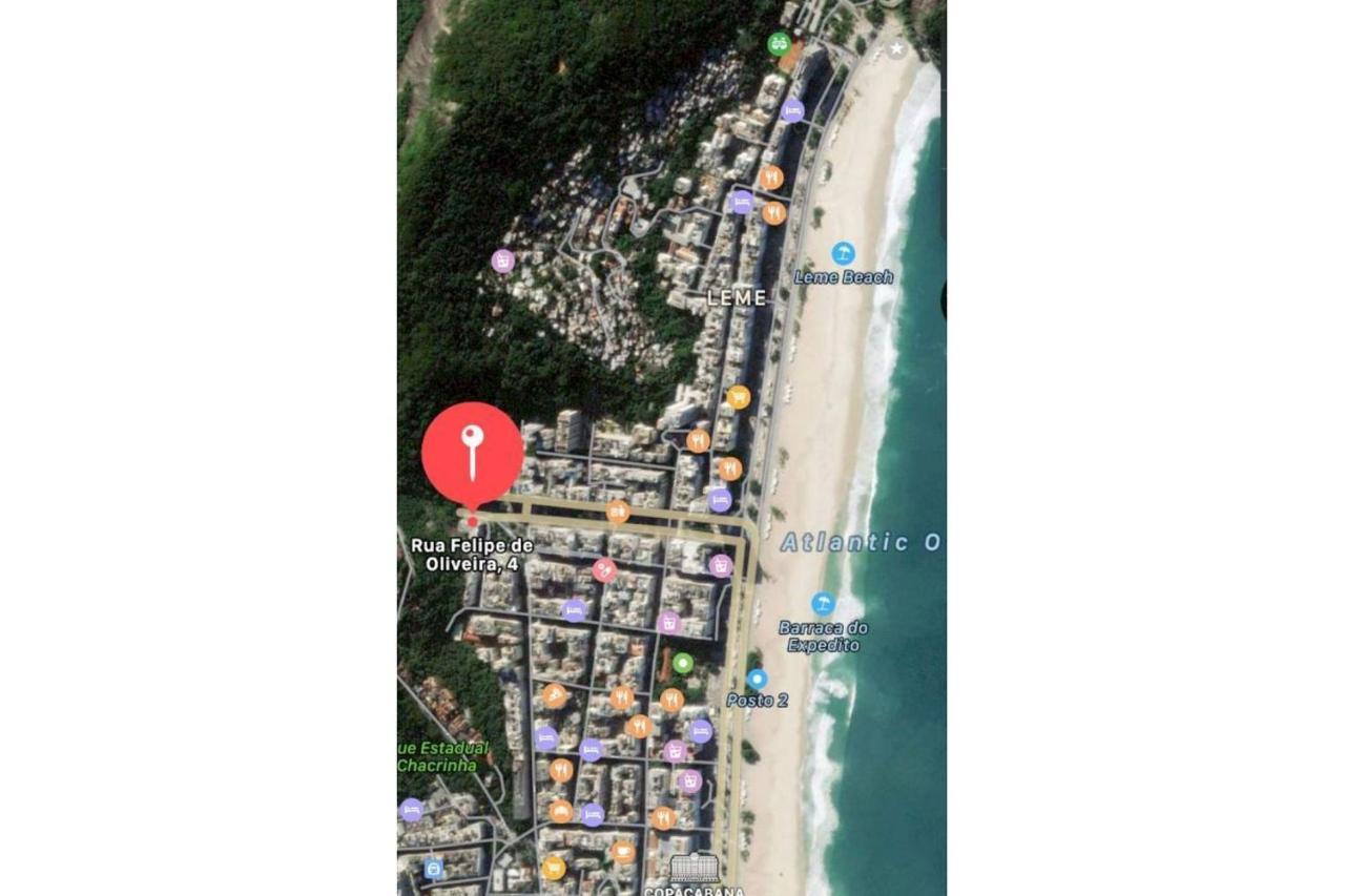Copacabana Rua Tranquila E Arborizada Perto De Posto 2 Rio de Janeiro