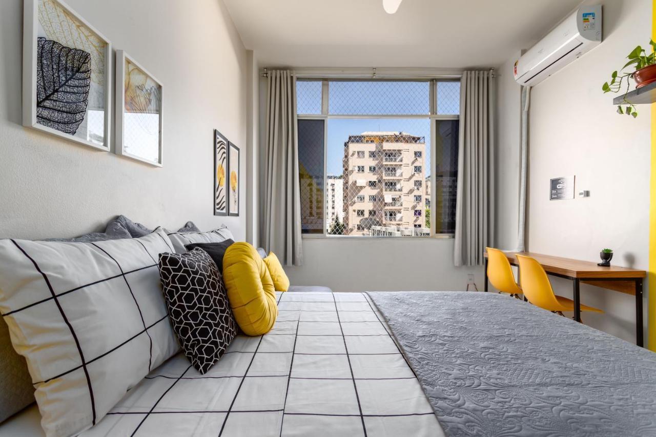 Bem Localizado Em De Botafogo, Próximo Ao Shopping E Metrô - Wi-fi 250 Mb Apartamento Rio de Janeiro