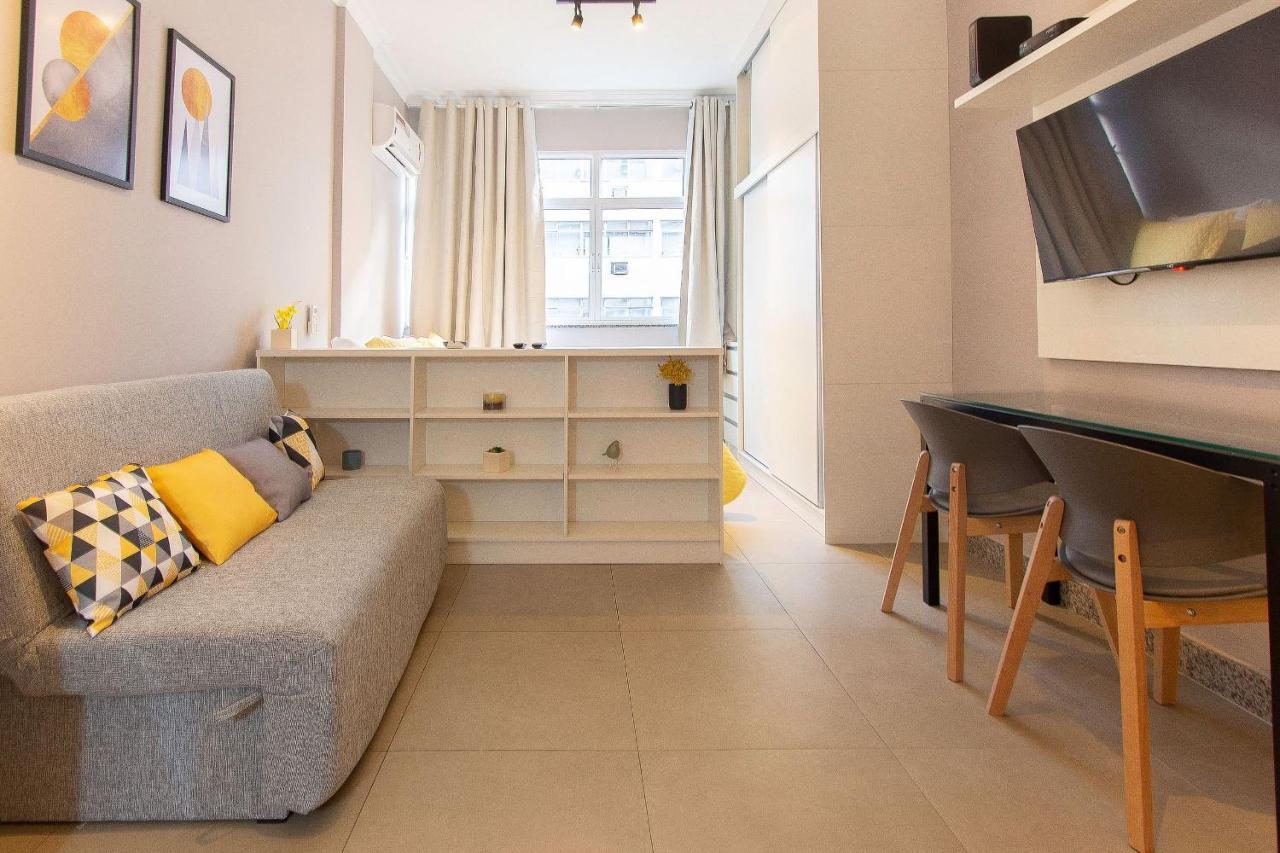 Apartamento Line Rio: Copacabana Moderno Studio C/ Internet 500mbps, Smart Tv