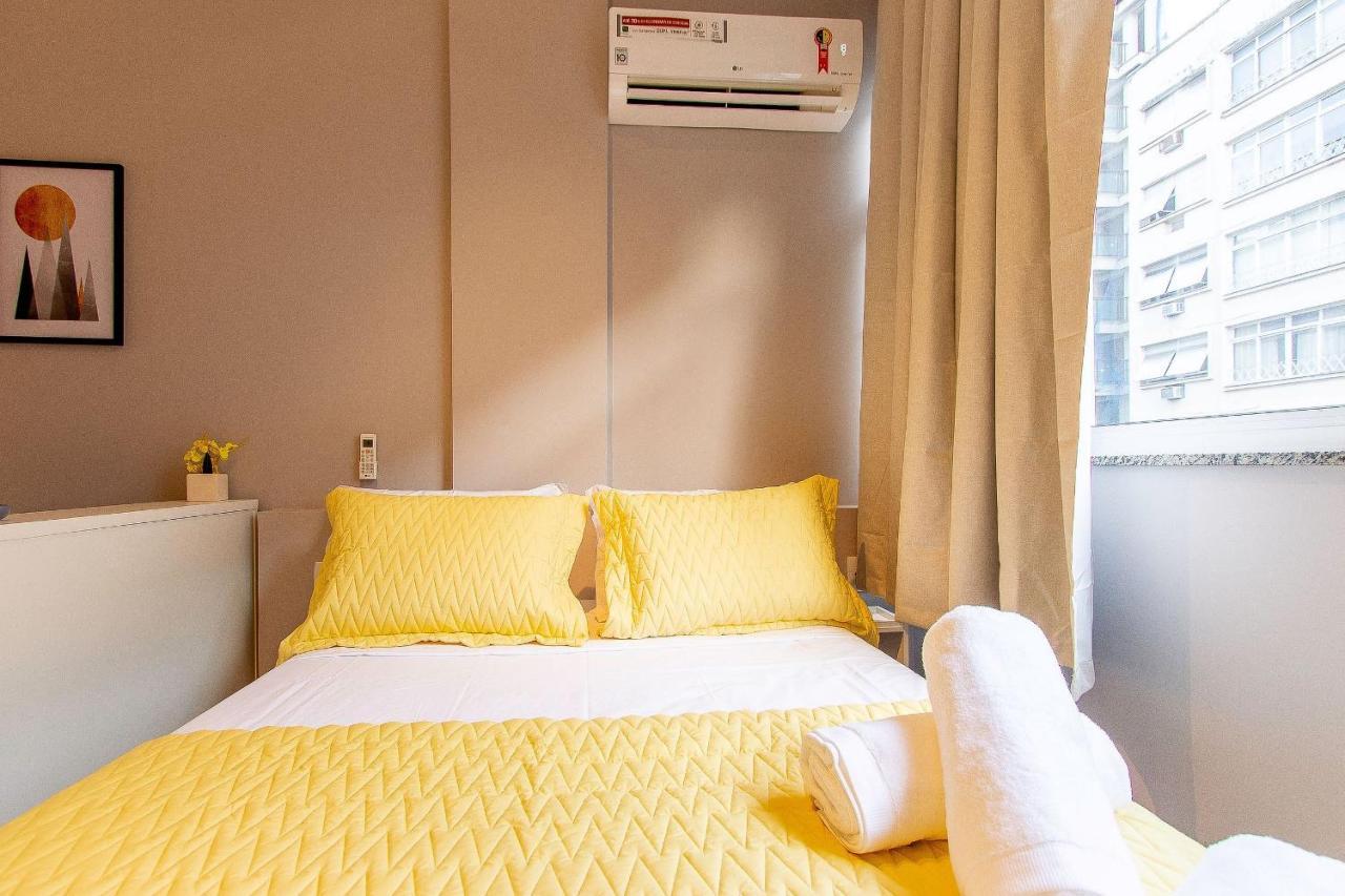 Line Rio: Copacabana Moderno Studio C/ Internet 500mbps, Smart Tv