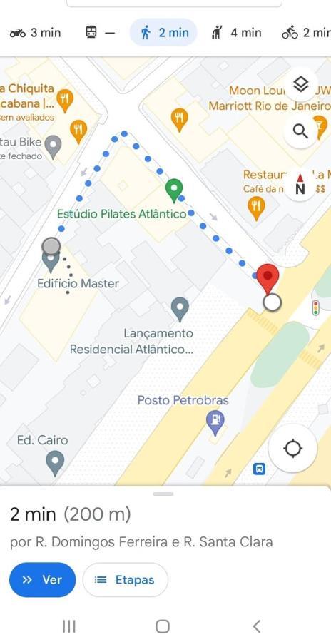 Quadra Praia, Posto 4, Split, Smarttv Cabo, Wifi , 35m2 Apartment