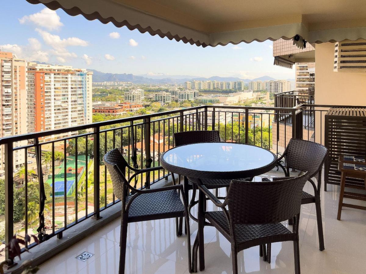 Apart Com Vista Panorâmica E ótima área De Lazer Na Barra B1-0029 Apartamento Rio de Janeiro