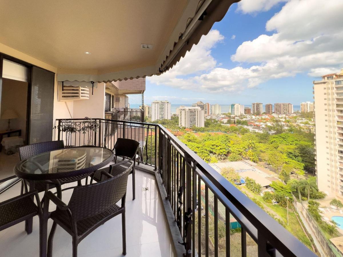 Apart Com Vista Panorâmica E ótima área De Lazer Na Barra B1-0029 Apartamento Rio de Janeiro