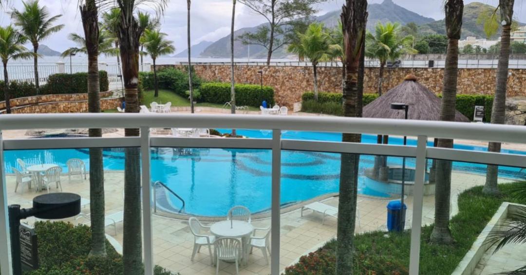 Lindo Flat A Beira Mar Em Pontal Recreio Rj Apartamento *
