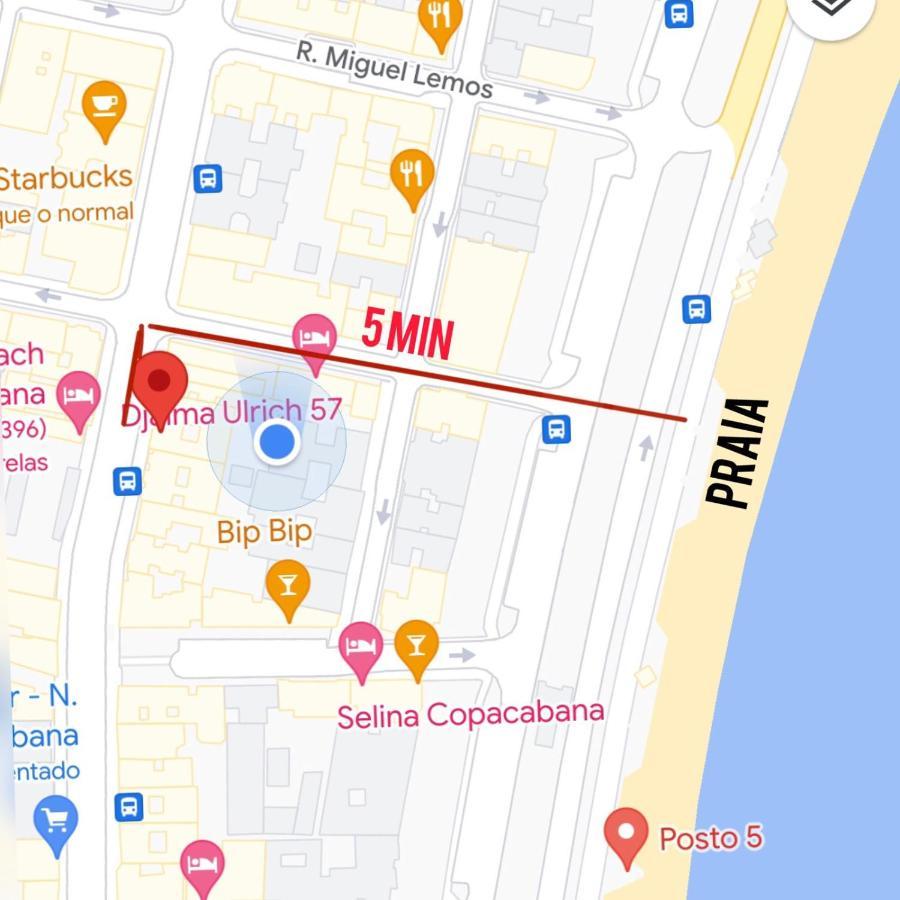 Lindo Apartamento Mobiliado, Uma Quadra Da Praia! Rio de Janeiro