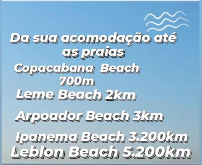 Temporada Em Copacabana A 4 Quadras Da Apartamento