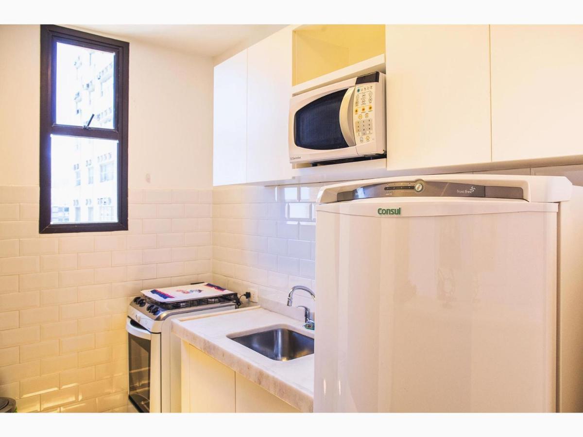 Apartamento Top Apart Leblon - Flat Com Varanda, E Terraco Panoramico Rio de Janeiro